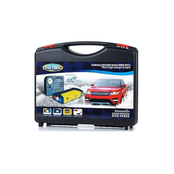 Hordozható autós indító szettbikázó kofferben, 50800mAh - Image 4