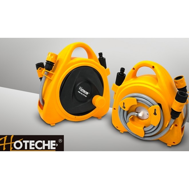 Hoteche falra szerelhető kerti tömlő tekercselő készlet 10m - Image 5