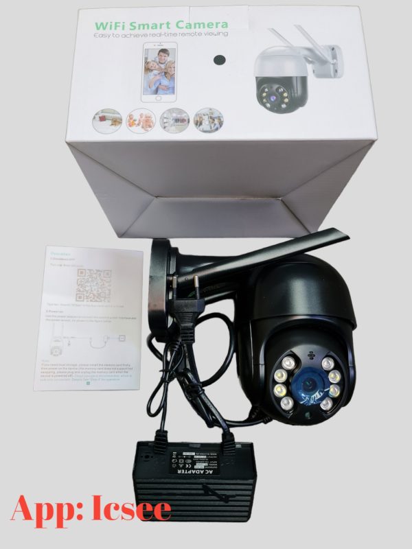 Wifis smart kamerea App Icsee 2 inch PTZ kamera 2 MP full HD kültéri - Image 2