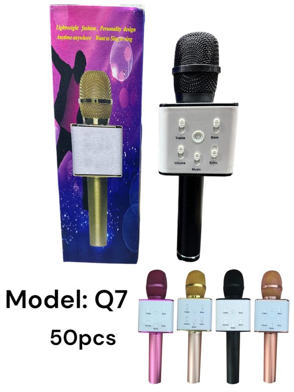 Q7 vezeték nélküli karaoke mikrofon és hangszóró