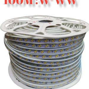 Karácsonyi 100 méteres led szalag fehér színben, vízálló