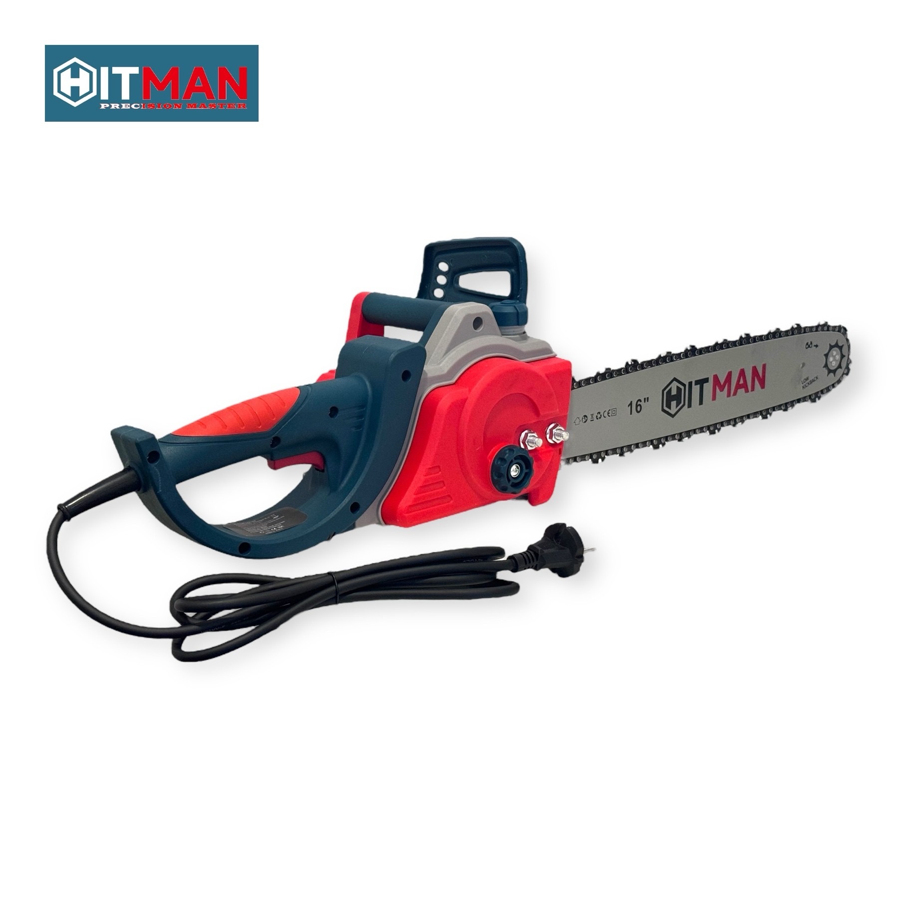 Hitman HT/ESH-3700 elektromos Láncfűrész 16", 2 DB lánncal, 220V - Image 3