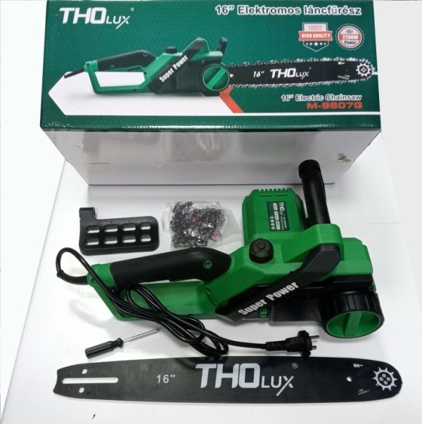 Tho LUX M-9607 16" Elektromos Láncfűrész 4 részes, 2200W - Image 2