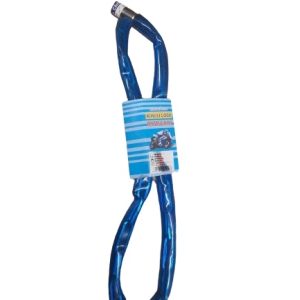 Motorzár lánccal , kék