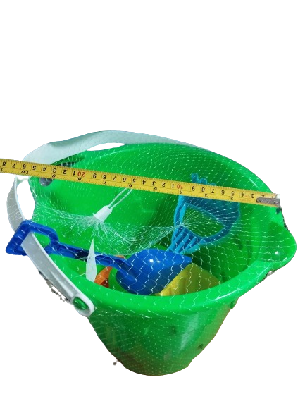 Homokozó készlet ,zöld kisvödörrel 9×7cm - Image 2