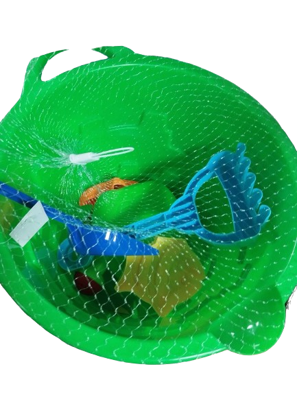 Homokozó készlet ,zöld kisvödörrel 9×7cm - Image 3