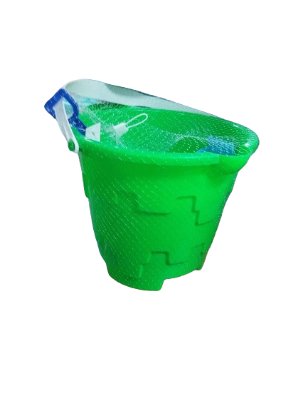 Homokozó készlet ,zöld kisvödörrel 9×7cm