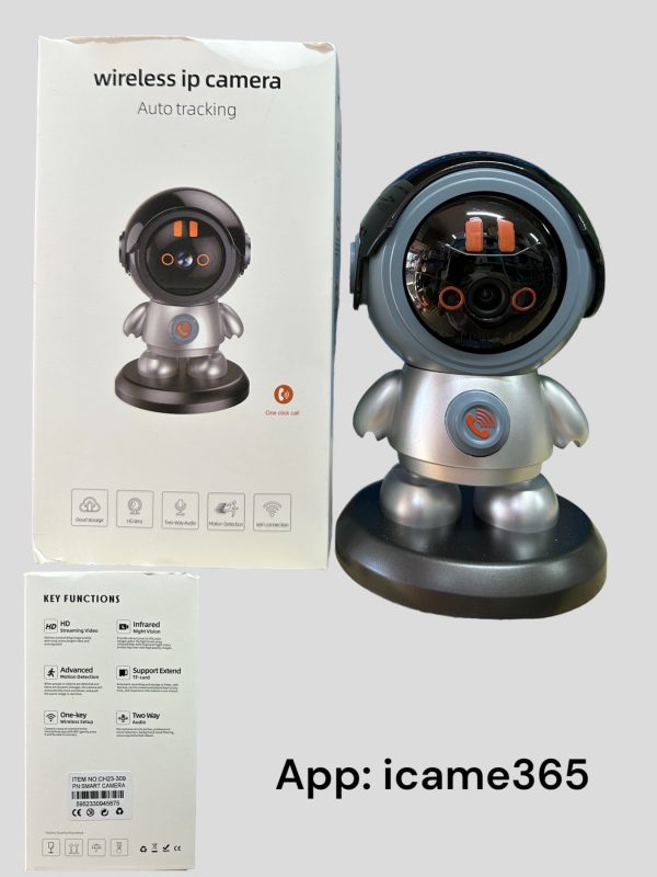 ESCAM PT302, Wi-fis IP kamera, éjjellátással, ember követéssel, egy kattintással hívás(hang két irányban) - Image 11