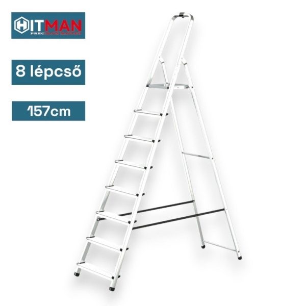 Hitman Háztartási Kiterített Létra (8 lépcső, 157 cm) - Image 2