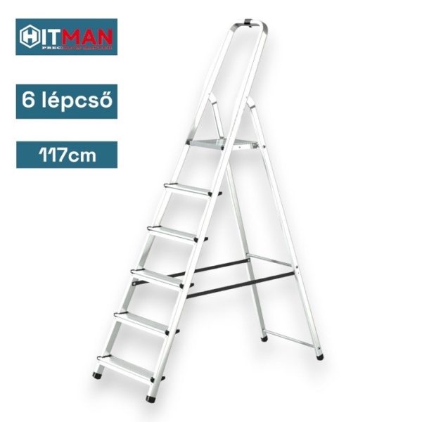 Hitman Háztartási Kiterített Létra (6 lépcső, 117 cm) - Image 2