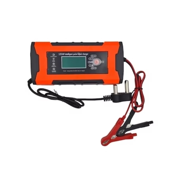 Intelligens Akkumulátor Töltő 12V-24V, 18.3x8x6 cm - Image 2