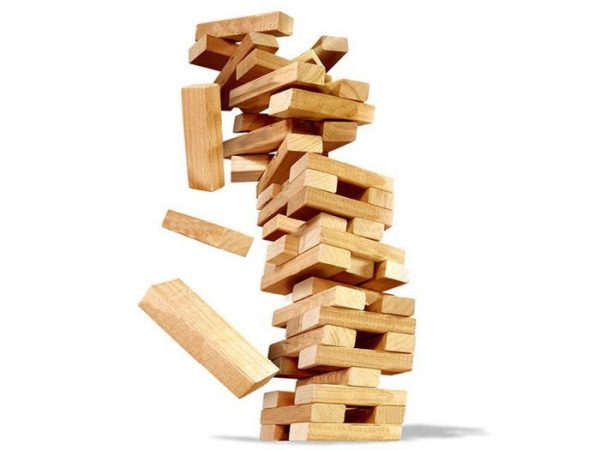 Jenga társasjáték ,dobókockákkal - Image 2