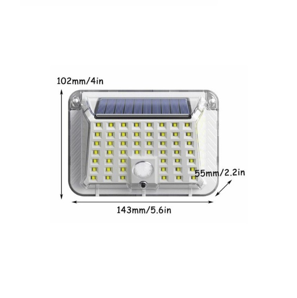 Jortan Napelemes Falilámpa KE23-416 - Image 3