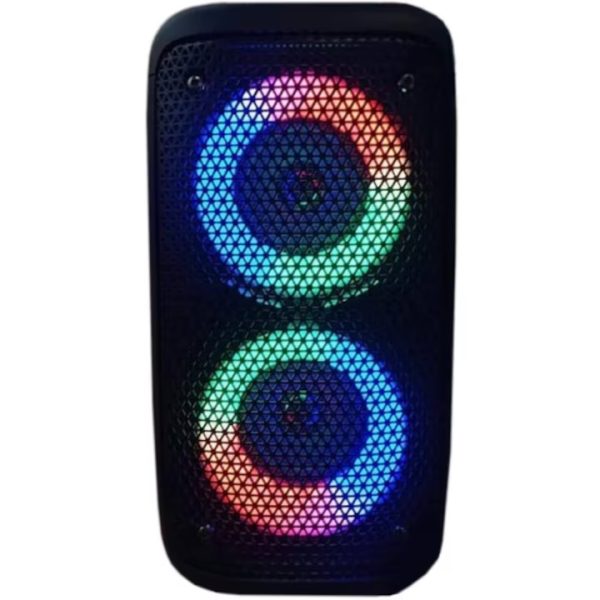KBroad KTS-1297 Vezeték nélküli hangszóró, Bluetooth/TF card/FM radio/ Karaoke, 17 x 17 x 38 cm - Image 8
