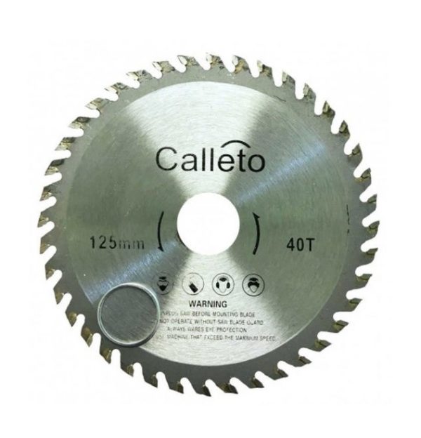40 fogas 125 mm-es körfűrészlap - Calleto