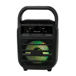 KTS vezeték nélküli hordozható kültéri fény bt hangszóró TWS/FM/USB-vel 30cm