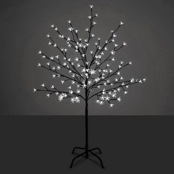 Led Fényfa, Karácsonyi Led Dísz fa 130 Cm 88 Led  Kék - Színes- MelegFehér - Hidegfehér-pink - Image 4