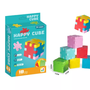 Kreatív szivasc építő kocka gyerek játék 18 db os