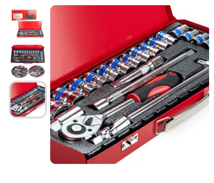 Racsnis Dugókulcskészlet 25 db -os