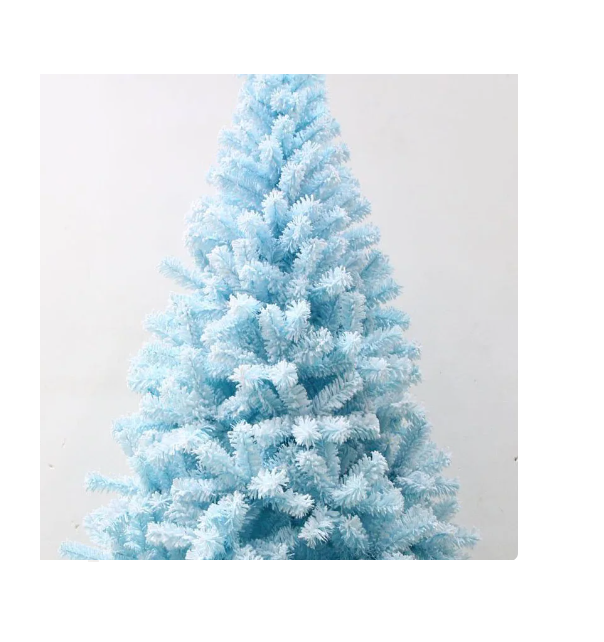Prémium exclusive Kék Havas színű Karácsonyfa, Műfenyő 180 cm -240 cm - Image 6