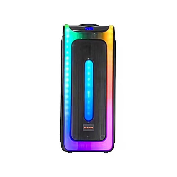 Kolav D2806 Hordozható, Vezeték Nélküli, Bluetooth Hangszóró 2x8", LED Világítás, 40W - Image 2