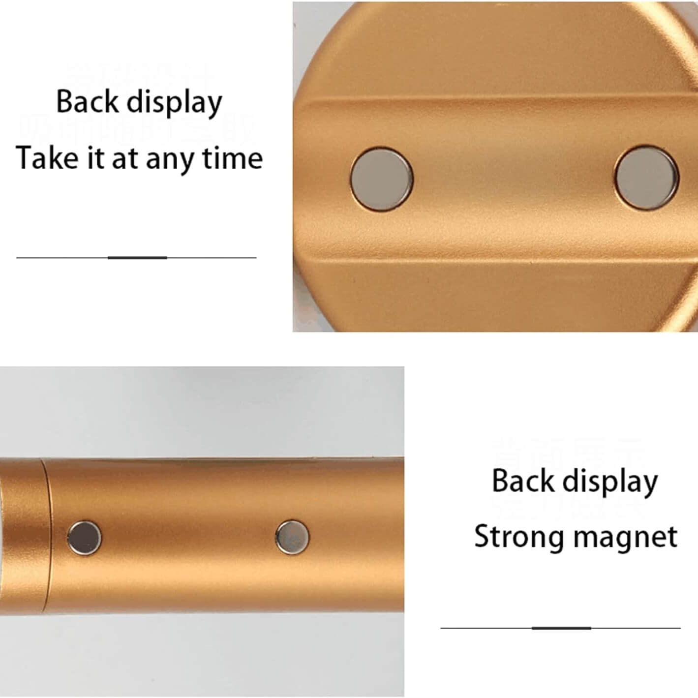 LED fáklya, mozgásérzékelős fali lámpa, levehető (mágneses) - Image 8