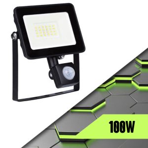 THO MC-EG-100W LED reflektor mozgásérzékelővel , IP67