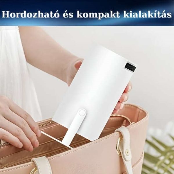 HY300 hordozható videoprojektor, Smart 4K Ultra HD, 5G wifi , beépített hangszóró, autofókusz, Bluetooth 5.0, LED, állítható vetítés 180 fokos elforgatás, fehér - Image 6
