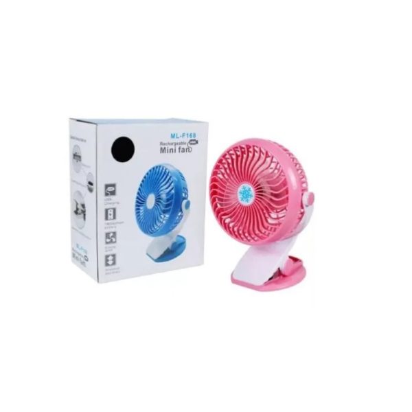 USB Mini Ventilátor klipszel ML-F168 - Image 2