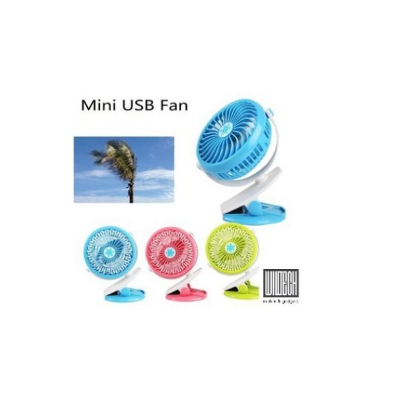 USB Mini Ventilátor klipszel ML-F168 - Image 6