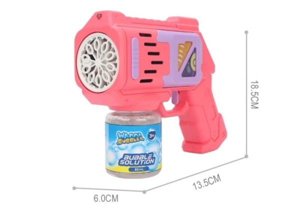 Mágikus sorozatfújó Buborékfújó pisztoly , rózsaszín - Image 10