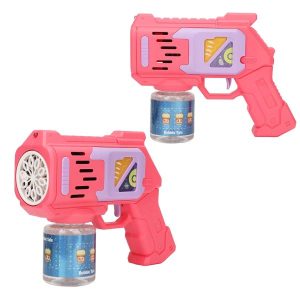 Mágikus sorozatfújó Buborékfújó pisztoly , rózsaszín