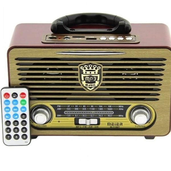 Meier M-115BT Retro Bluetooth hangszóró és rádió - Image 2