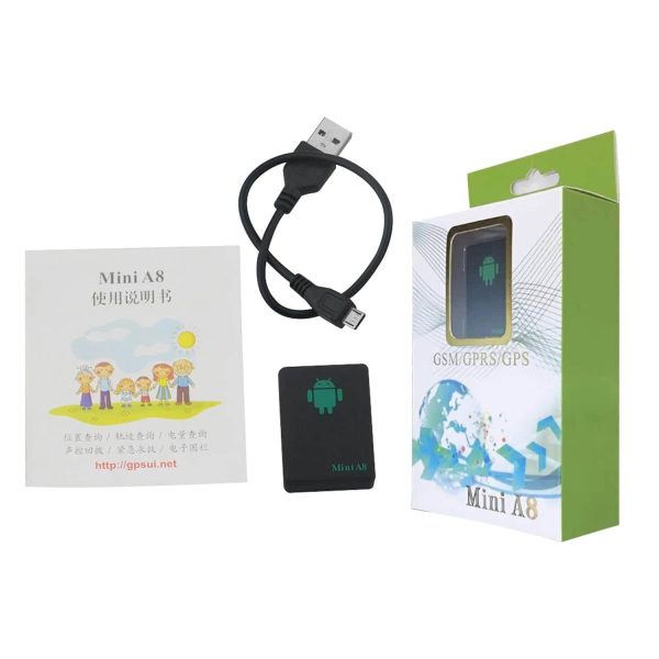 Mini A8 gsm/gprs/gps nyomkövető és helymeghatározó, hívás és SMS értesítéssel - Image 9