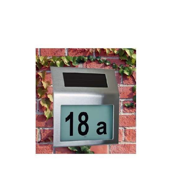 Design LED napelemes,megvilágított házszám - Image 2