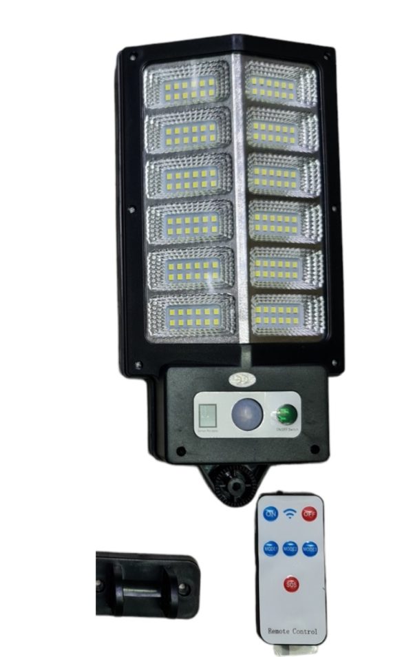 T936-C 60W napelemes kültéri utcai lámpa mozgásérzékelővel és távirányítóval - Image 3