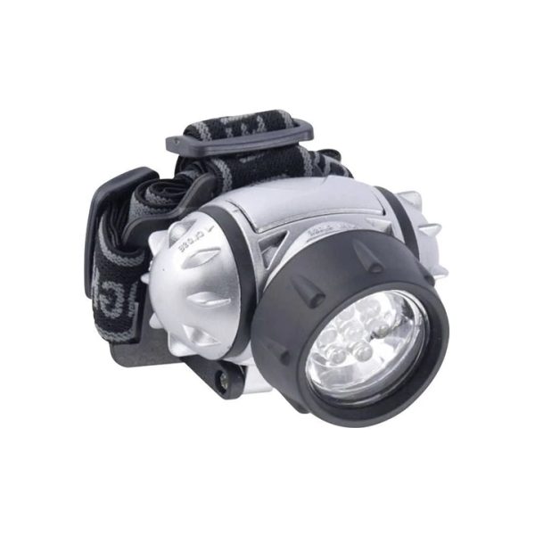OEM Szürke fejlámpa, 7 LED, IP44 - Image 3