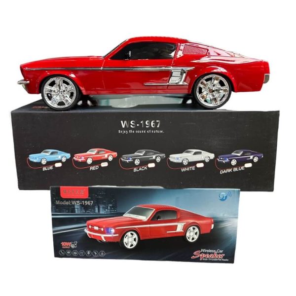 Piros Mustang GT Vezeték nélküli hanszóró WS-1967 - Image 3