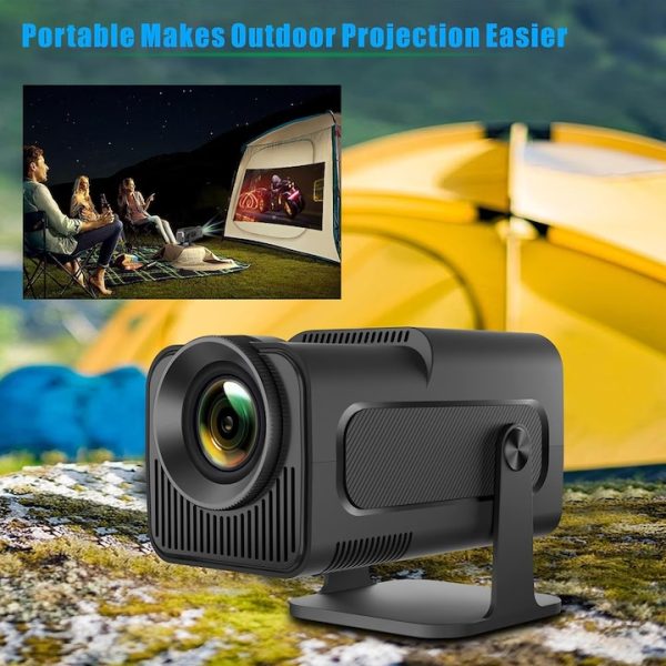 HY-320 Hordozható 4K Videó Projektor, Android 11, Wi-Fi & Bluetooth 5.0, 1GB RAM + 8GB ROM - Image 5