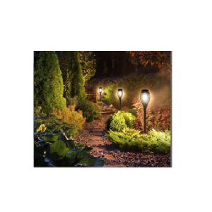 Napelemes LED Fáklya Láng Lámpa 60 cm