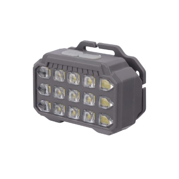 SQ-818 15 LED-es Fejlámpa USB-vel tölthető - Image 4
