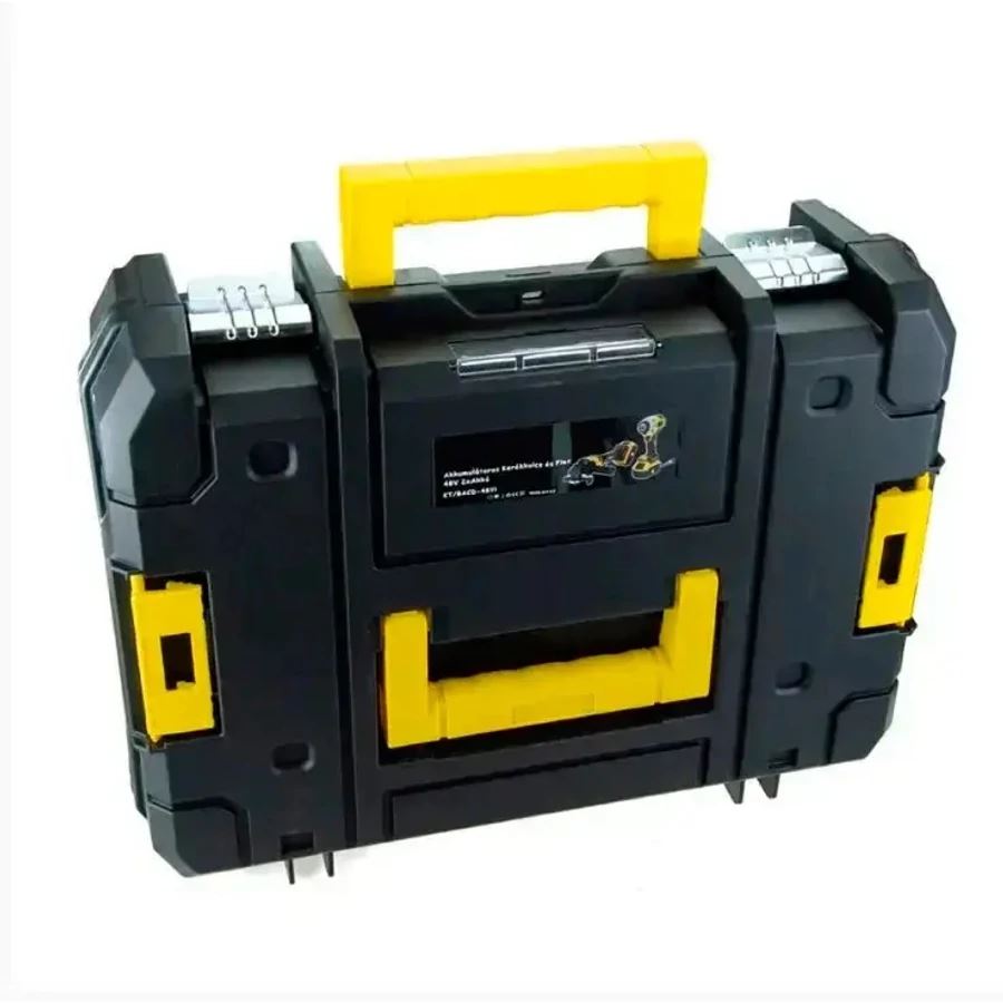 Tho M-9032 Szénkefe mentes szerszámszett: Ütvecsavarozó (320 NM) és Flex (125 mm) - Image 3