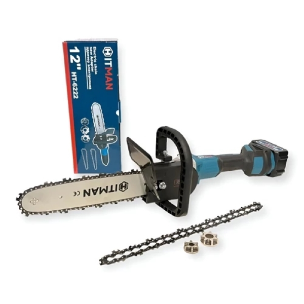 Hitman HT-6222 Univerzális Láncfűrész Adapter Sarokcsiszolóra Olajtartállyal 12" - Image 2