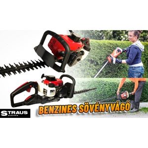 Straus ST/GHT-0380, Benzinmotoros Sövényvágó 3.8 lóerős, 5.4kg