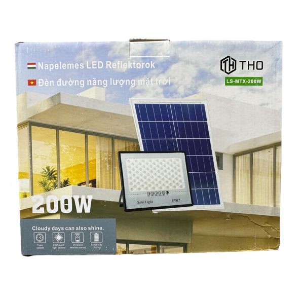 THO LS-MTX-60W Napelemes Tükröződésmentes Lámpa IP67 - Image 3