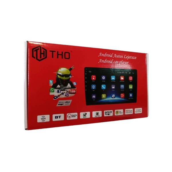 THO AN-9 Android Multémédia fejegység, 10.1" Erintőképernyővel, 2DIN - Image 6