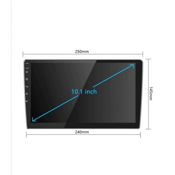 THO AN-9 Android Multémédia fejegység, 10.1" Erintőképernyővel, 2DIN - Image 5
