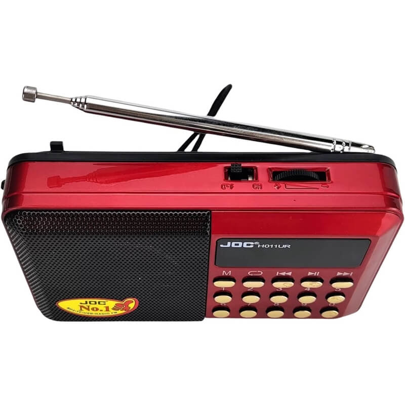 Újratölthető FM rádió, USB, micro SD, Aux - Image 3