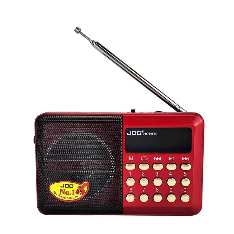 Újratölthető FM rádió, USB, micro SD, Aux - Image 2