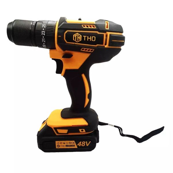 THO M 9022 Csavarozó, Fúrógép 2 akkus 48 V kofferban 1350 rpm - Image 3